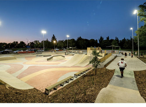 กรณี บริษัท ล่าสุดเกี่ยวกับ การพัฒนาปรับปรุง MASTERTON SKATEPARK