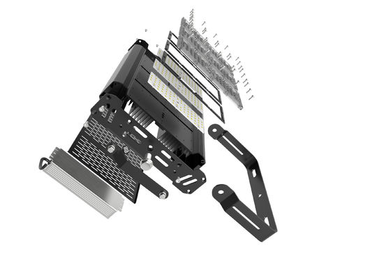 80W-250W IP65 LED Yard Flood Lights Fixtures อเนกประสงค์