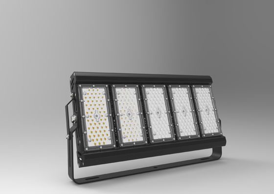 IP65 80W-250W ไฟ LED น้ำท่วมกลางแจ้ง OpBOX Series วัสดุอลูมิเนียม